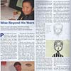 full-page article in Animation Magazine