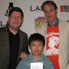 Kevin Sean Michaels, Perry Chen and Bill Plympton